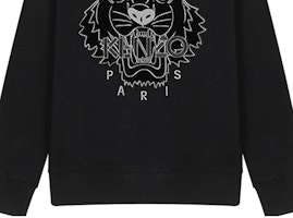 (W) 겐조 블랙 타이거 자수 벨벳 크루넥 스웻셔츠 FA62SW8244XJ-99 Sizing (W) 겐조 블랙 타이거 자수 벨벳 크루넥 스웻셔츠 FA62SW8244XJ-99