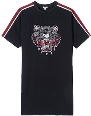 (W) KENZO 黑色虎頭條紋連衣裙 F962RO0645AC-99 Order (W) KENZO 黑色虎頭條紋連衣裙 F962RO0645AC-99