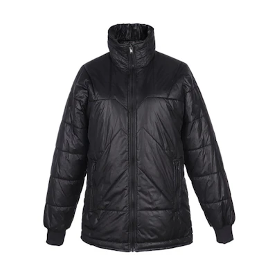 (Women) KENZO Black Zip-Up Jacket with Stand Collar FA62OU065565-99