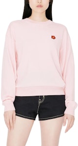 (W) ケンゾー ボケ フラワー 刺繍 ウール ジャンパー ピンク クルーネック セーター FD52PU3813LB-34 Purchase (W) ケンゾー ボケ フラワー 刺繍 ウール ジャンパー ピンク クルーネック セーター FD52PU3813LB-34