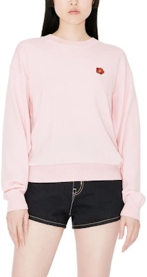 (W) ケンゾー ボケ フラワー 刺繍 ウール ジャンパー ピンク クルーネック セーター FD52PU3813LB-34 Purchase (W) ケンゾー ボケ フラワー 刺繍 ウール ジャンパー ピンク クルーネック セーター FD52PU3813LB-34