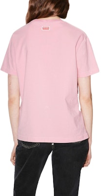 (W) KENZO Boke Flower SS23 T-Shirt Cetak Huruf Bunga Pink. FD52TS0394SO-30 Purchase (W) KENZO Boke Flower SS23 T-Shirt Cetak Huruf Bunga Pink. FD52TS0394SO-30