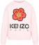 Buy (W) KENZO Boke Flower SS23 Pink Logo Crewneck Sweatshirt Wanita. FD52SW0364ME-34