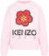 Order (W) KENZO Boke Flower SS23 Pink Logo Crewneck Sweatshirt Wanita. FD52SW0364ME-34