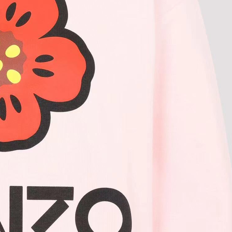 (Women) KENZO Boke Flower SS23 Pink Logo Floral Print Crewneck Sweatshirt Women. FD52SW0364ME-34 圖 6