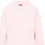 Sizing (W) KENZO Boke Flower SS23 Pink Logo Crewneck Sweatshirt Wanita. FD52SW0364ME-34