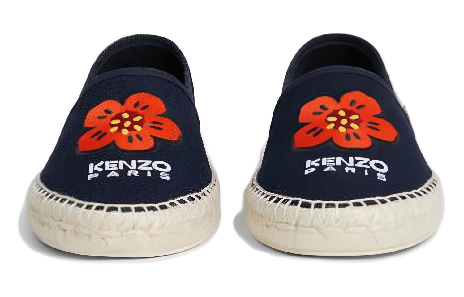 (W) Kenzo BOKE Slip-On Espadrilles 'Floral Blue' 圖 3