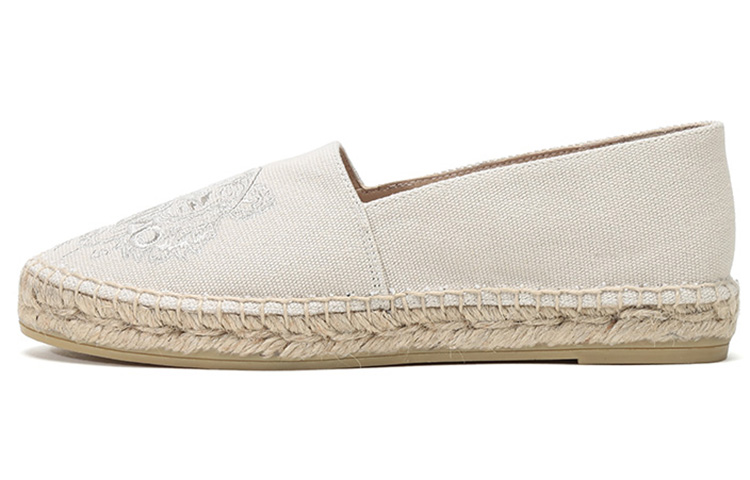 Buy (W) Scarpe Kenzo Canvas Fisherman ''Ricamo Tigre Beige''. FA62ES180F70-03