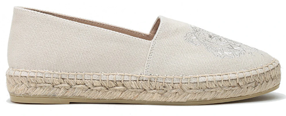 (W) Scarpe Kenzo Canvas Fisherman ''Ricamo Tigre Beige''. FA62ES180F70-03 Order (W) Scarpe Kenzo Canvas Fisherman ''Ricamo Tigre Beige''. FA62ES180F70-03