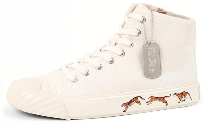 (Women) Kenzo Canvas High-Top Lace-Up 'Fashion Beige' FC62SN020F50.02 Buy (Women) Kenzo Canvas High-Top Lace-Up 'Fashion Beige' FC62SN020F50.02