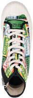 Shop (W) Kenzo 帆布多色系带高帮时尚休闲鞋 FD52SN020F75.MU.37