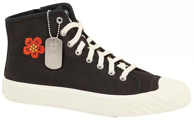 (W) 겐조 플로럴 블랙 캔버스 하이 (Kenzo Floral Black Canvas High) FD52SN020F73-99 Order (W) 겐조 플로럴 블랙 캔버스 하이 (Kenzo Floral Black Canvas High) FD52SN020F73-99