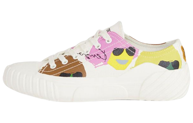 (W) Kenzo Canvas Low-Top 'Tribute White'