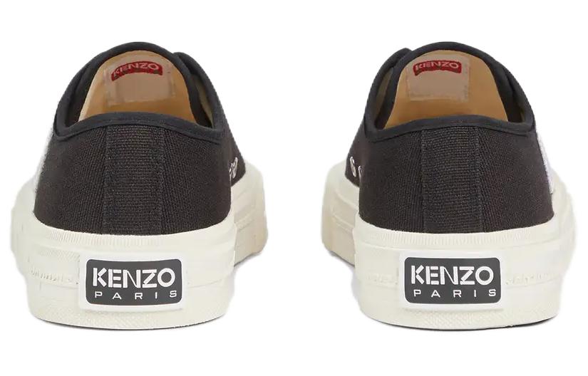 (W) Kenzo Canvas Low 'CMFT Casual Black' 圖 3