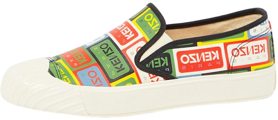 (W) Kenzo 斜纹布休闲鞋 '多色印花' FD52SN005F75.MU Buy (W) Kenzo 斜纹布休闲鞋 '多色印花' FD52SN005F75.MU