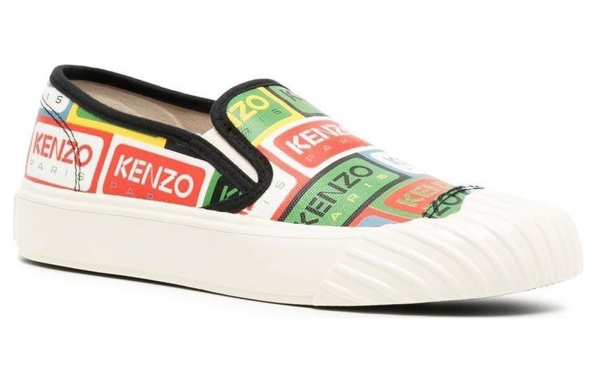(W) Kenzo Canvas Slip-On 'Multi-Color Print' 圖 3