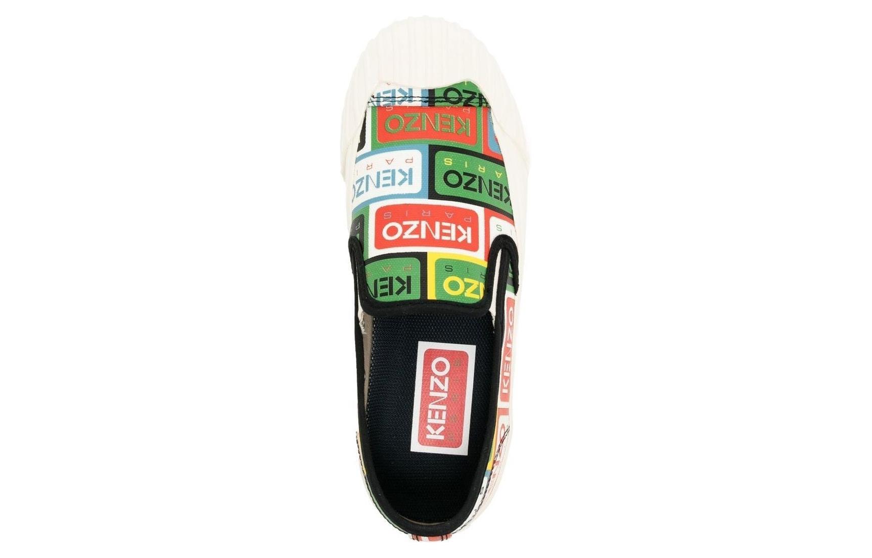(W) Kenzo Canvas Slip-On 'Multi-Color Print' 圖 4