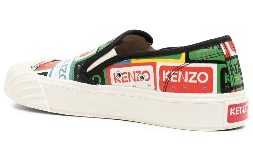 (W) Kenzo Canvas Slip-On 'Multi-Color Print' 圖 5