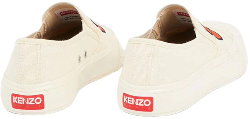 (W) Kenzo Slip-On Bassa in Tela ''Bianco Moda'' FD52SN005F73.04.36 Shop (W) Kenzo Slip-On Bassa in Tela ''Bianco Moda'' FD52SN005F73.04.36