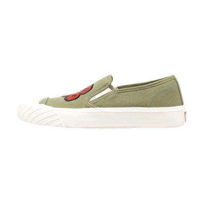 (W) Kenzo Canvas Slip-On Low 'Khaki'