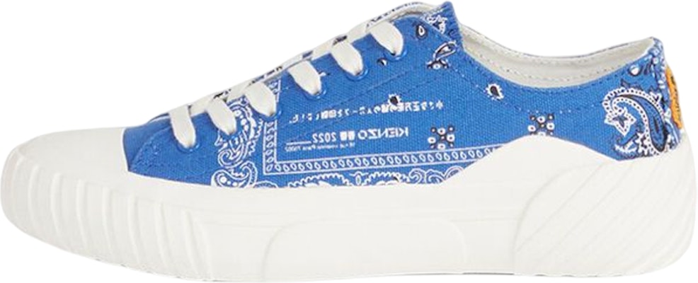 (W) Kenzo 帆布运动鞋 '皇家蓝头巾款' FC52SN430F74-71 Buy (W) Kenzo 帆布运动鞋 '皇家蓝头巾款' FC52SN430F74-71