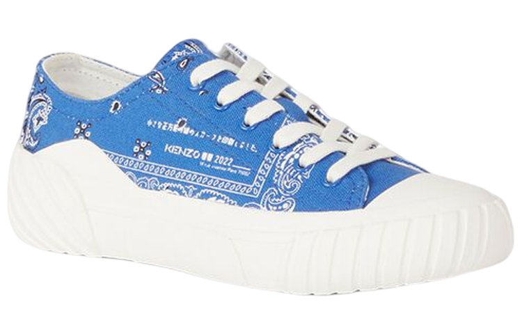 (W) Kenzo Canvas Sneaker 'Bandana Royal Blue' 圖 2