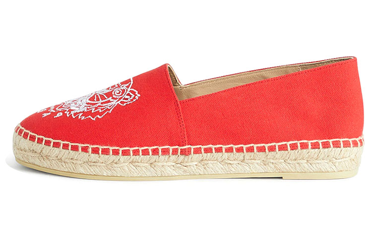 (W) Kenzo Canvas Sneaker 'Medium Red Tiger'