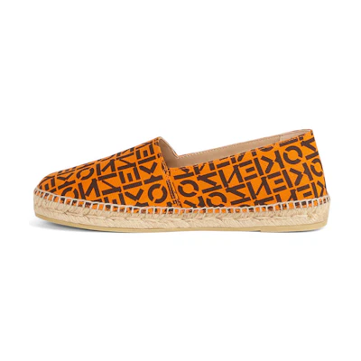 (W) Kenzo Canvas Sneaker 'Orange Black'