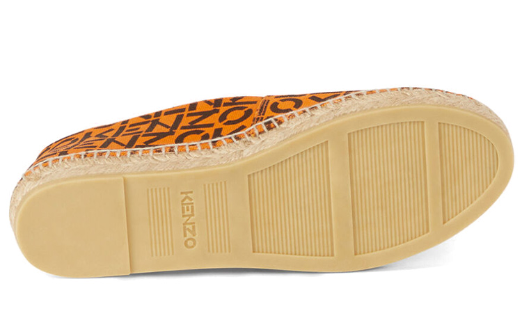 (W) Kenzo Canvas Sneaker 'Orange Black' 圖 5