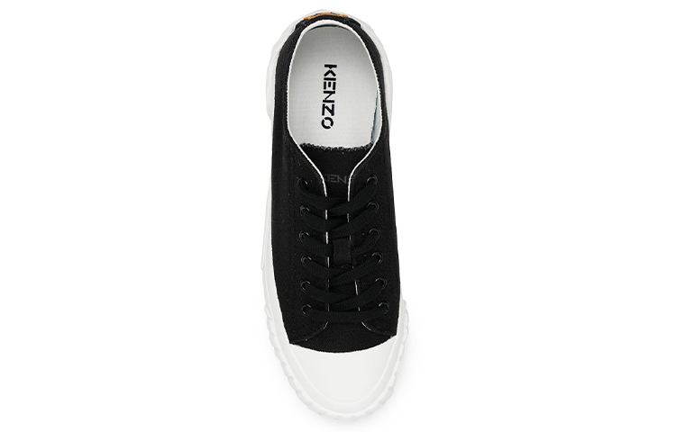 (W) Kenzo Canvas Sneaker 'Tiger Crest Black' 圖 4