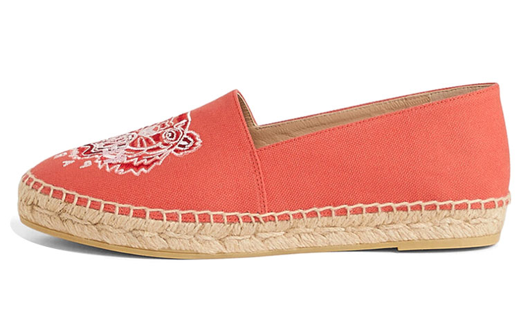 (Women) Kenzo Canvas Sneakers 'Red Orange Tiger' FB52ES180F70-18YC