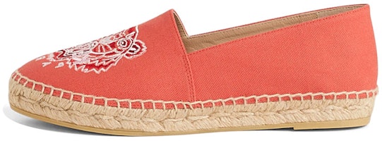 (Women) Kenzo Canvas Sneakers 'Red Orange Tiger' FB52ES180F70-18YC (Women) Kenzo Canvas Sneakers 'Red Orange Tiger' FB52ES180F70-18YC