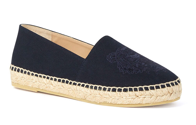 (W) Kenzo Canvas Tiger Espadrilles 'Black' 圖 3