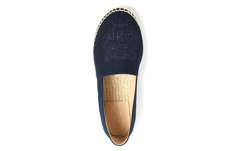 (W) Kenzo Canvas Tiger Espadrilles 'Black' 圖 4