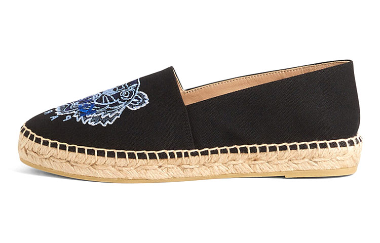 (Women) Kenzo Canvas Tiger Espadrilles 'Black' FB52ES180F7099