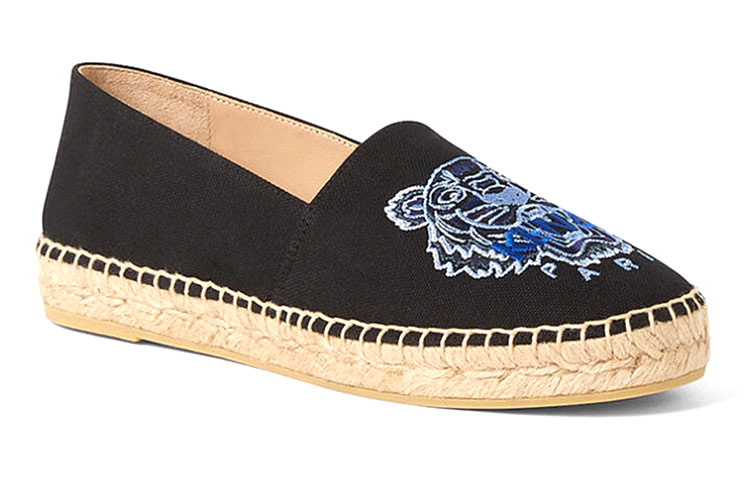 (W) Kenzo Canvas Tiger Espadrilles 'Black' 圖 3