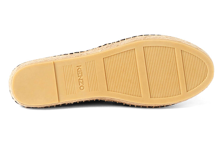 (W) Kenzo Canvas Tiger Espadrilles 'Black' 圖 5
