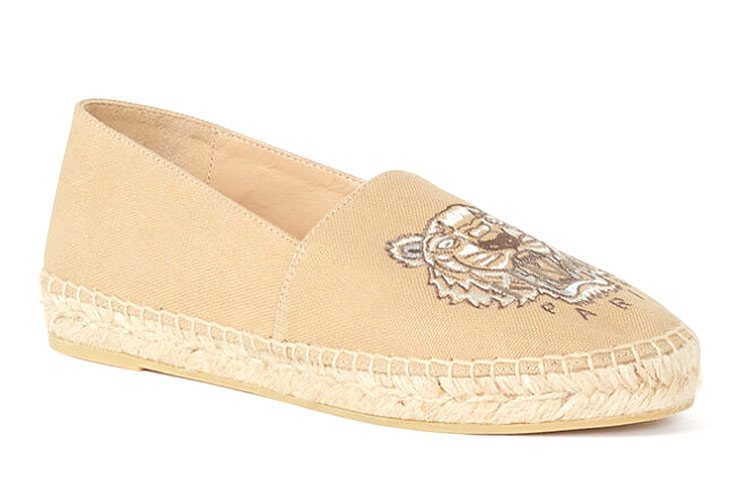 (W) Kenzo Canvas Tiger Espadrilles 'Embroidered Tiger Cream' 圖 3