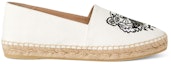 Order (W) Kenzo Kasut Espadrille Kanvas Harimau 'Putih' FB52ES180F7002-36