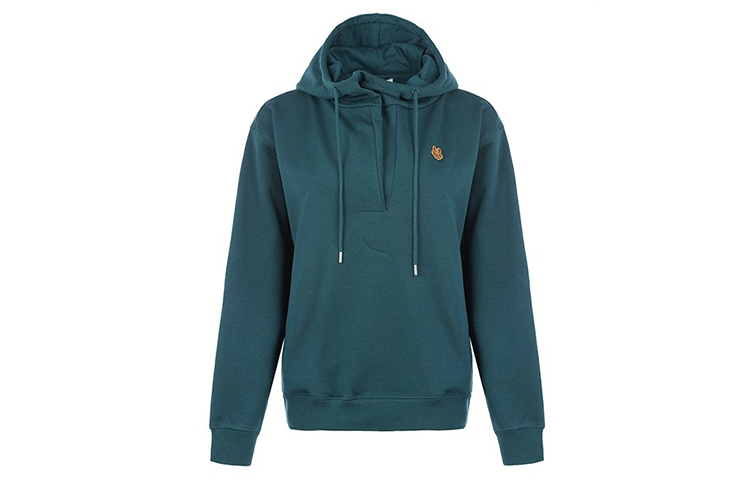Order (W) KENZO Sudadera Casual con Capucha Verde Oscuro FA62SW6614MO-73