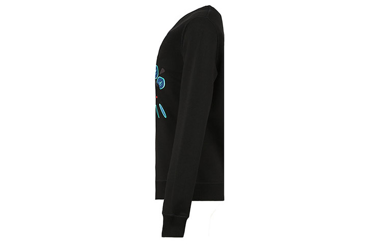 Shop (W) KENZO Sudadera Negra Casual de Manga Larga FA52SW7104XC-99