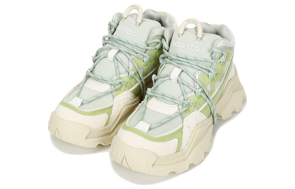 (W) Kenzo Chunky Lace-Up 'Green Beige White' 圖 3
