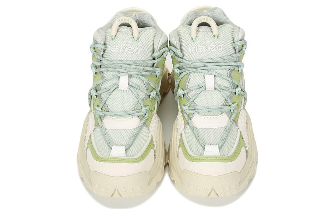 (W) Kenzo Chunky Lace-Up 'Green Beige White' 圖 4