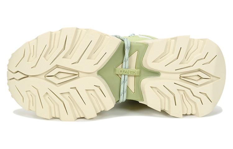 (W) Kenzo Chunky Lace-Up 'Green Beige White' 圖 6