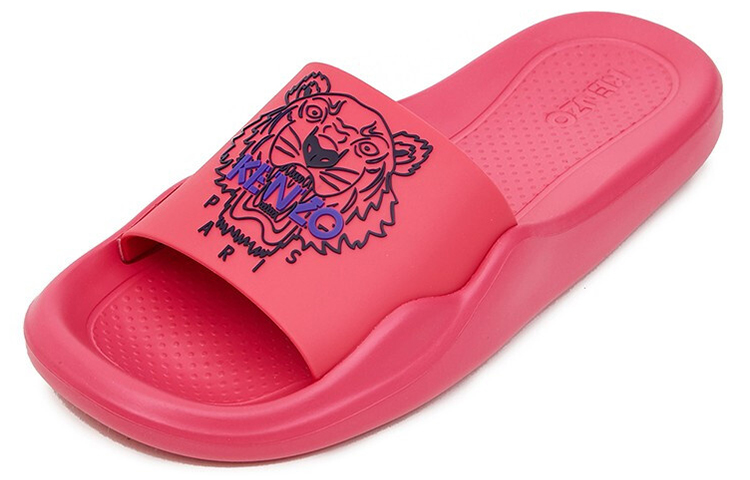(W) Kenzo Classic Fashion Rubber Slides 'Tiger Pink' 圖 3