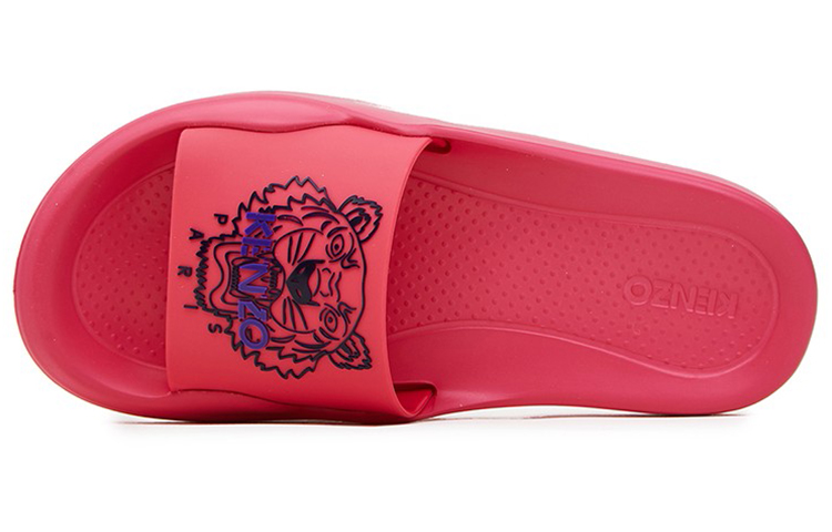 (W) Kenzo Classic Fashion Rubber Slides 'Tiger Pink' 圖 4
