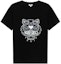 Order (W) KENZO Camiseta Negra Regular Fit con Logo Clásico de Tigre en el Pecho PF762TS8494YG-99