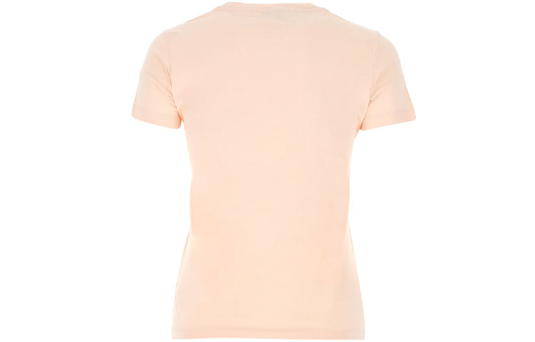 Lookbook (Women) KENZO Classic Tiger Logo Crewneck T-shirt Pink () FA62TS8464YB-34