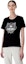 Shop (W) KENZO Camiseta Negra Regular Fit con Logo Clásico de Tigre en el Pecho PF762TS8494YG-99
