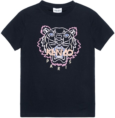 (W) KENZO Camiseta Negra Clásica con Estampado de Tigre FC52TS8464YG-99 Order (W) KENZO Camiseta Negra Clásica con Estampado de Tigre FC52TS8464YG-99
